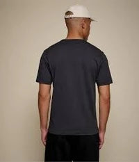 Merz B. Schwanen 2M15 Vintage Machine Refined Classic Fit T-Shirt Deep Black