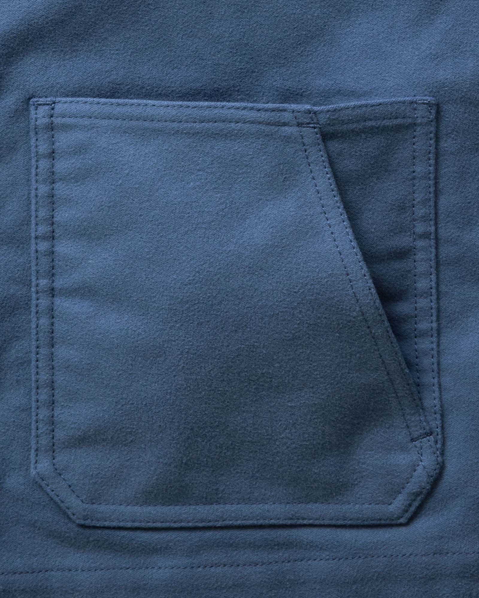 Taylor Stitch The Ojai Jacket in French Blue Moleskin