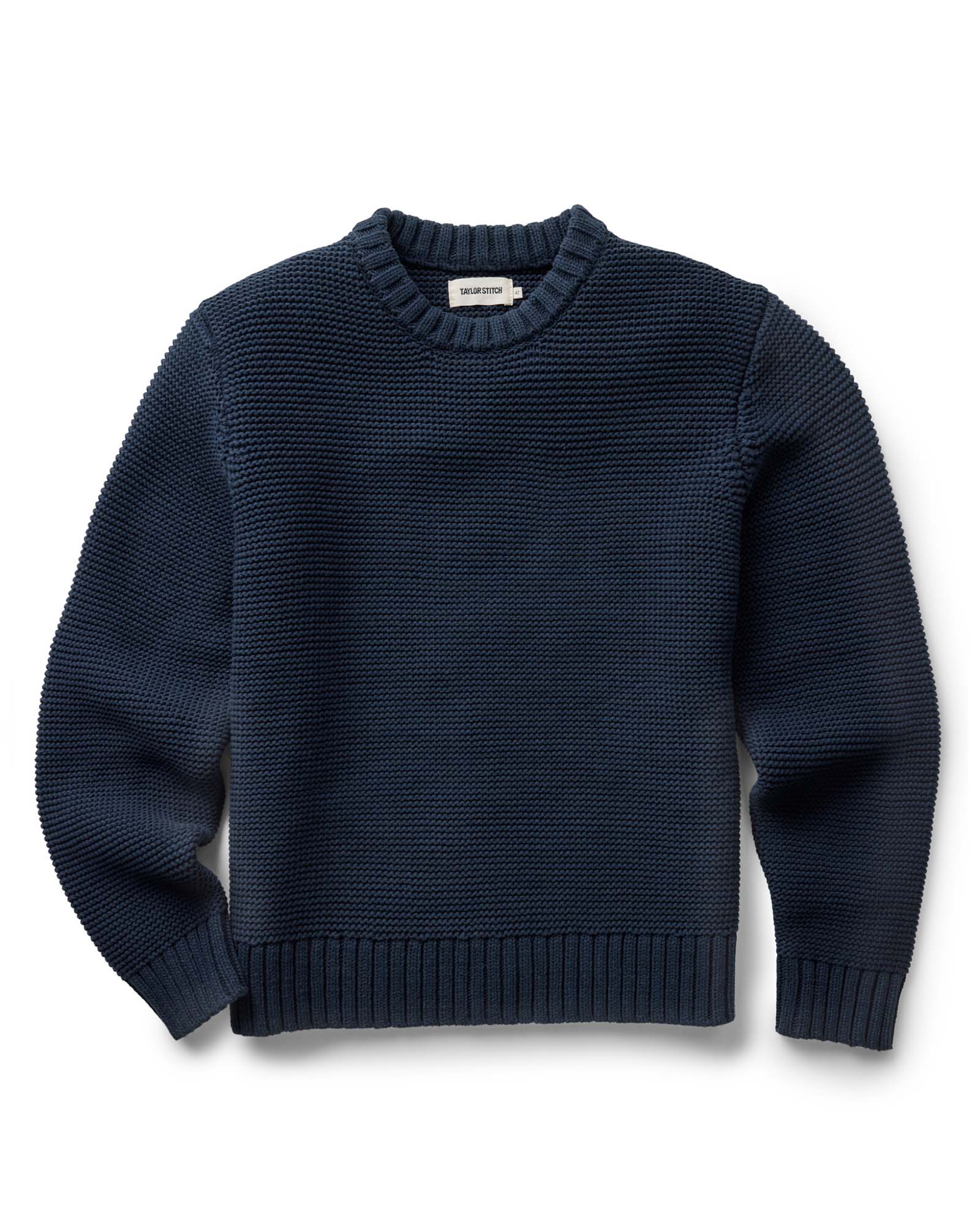 Taylor Stitch The Topsail Sweater in Dark Navy