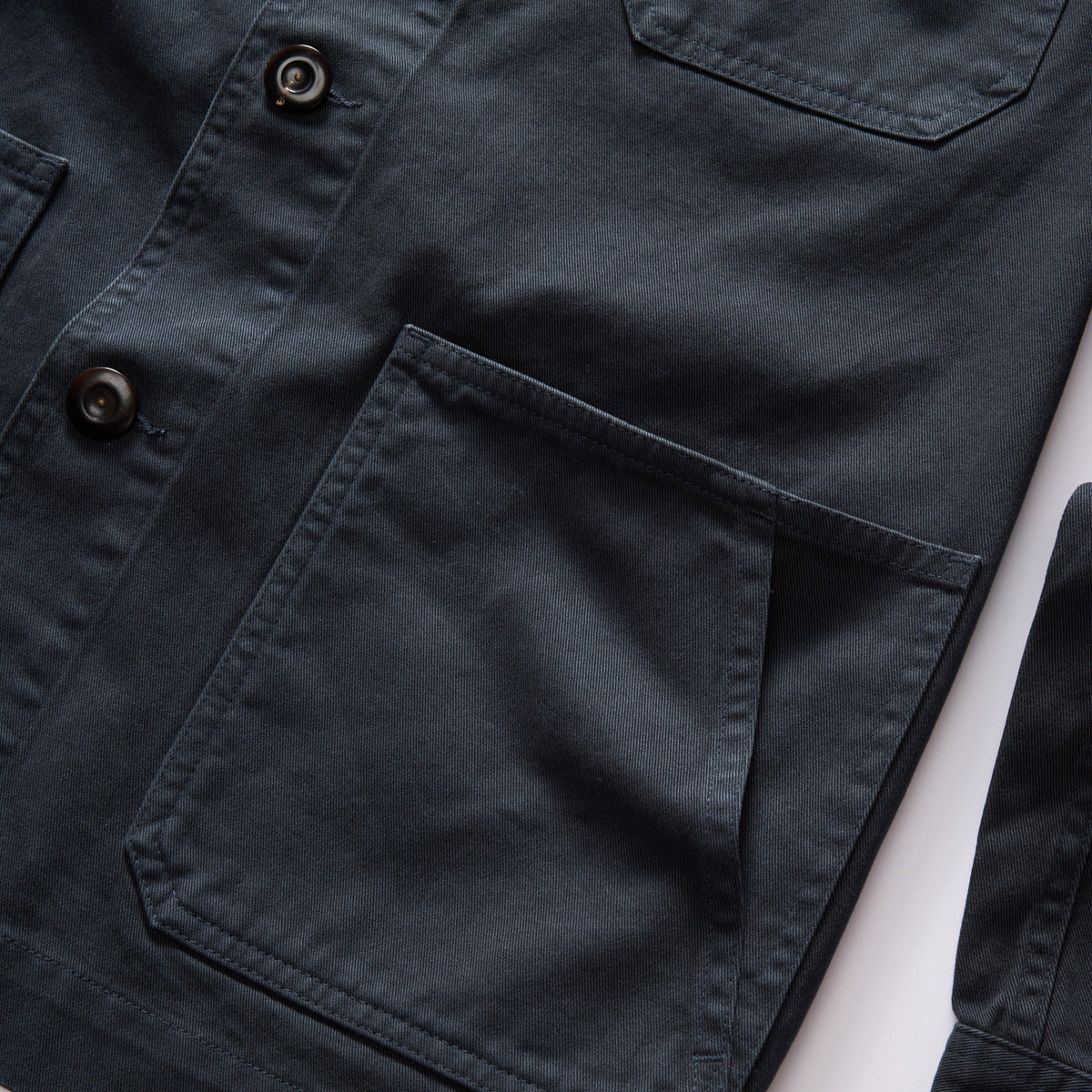 Taylor Stitch The Ojai Chore Coat in Organic Navy Foundation Twill
