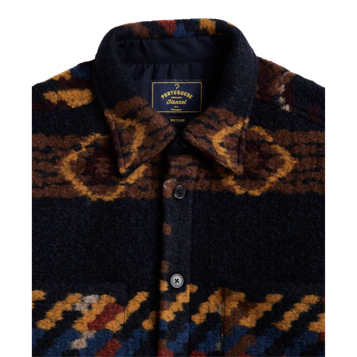 Portuguese Flannel Mia Wool Blend Overshirt