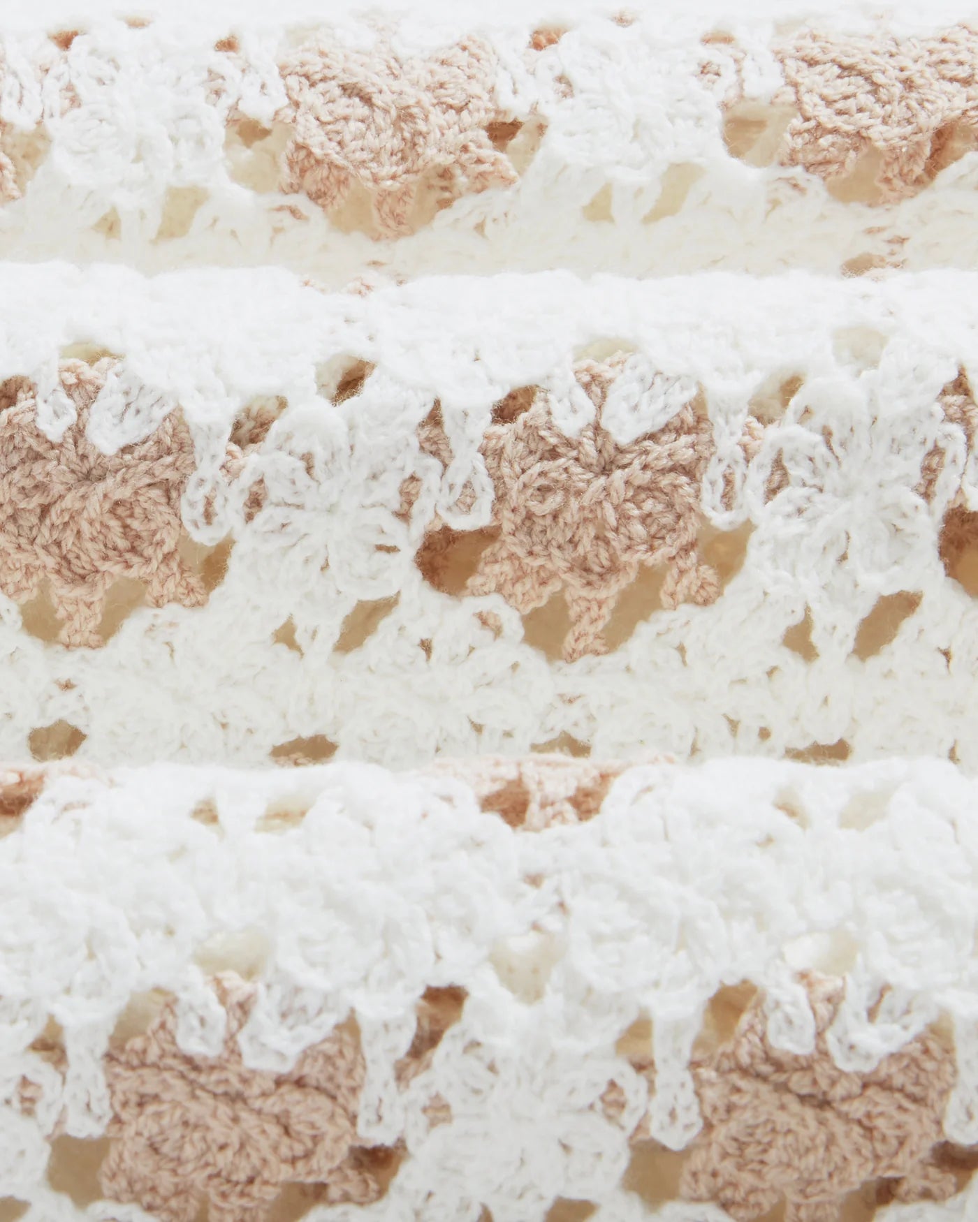 Wax London Porto Ecru Splash Crochet Shirt