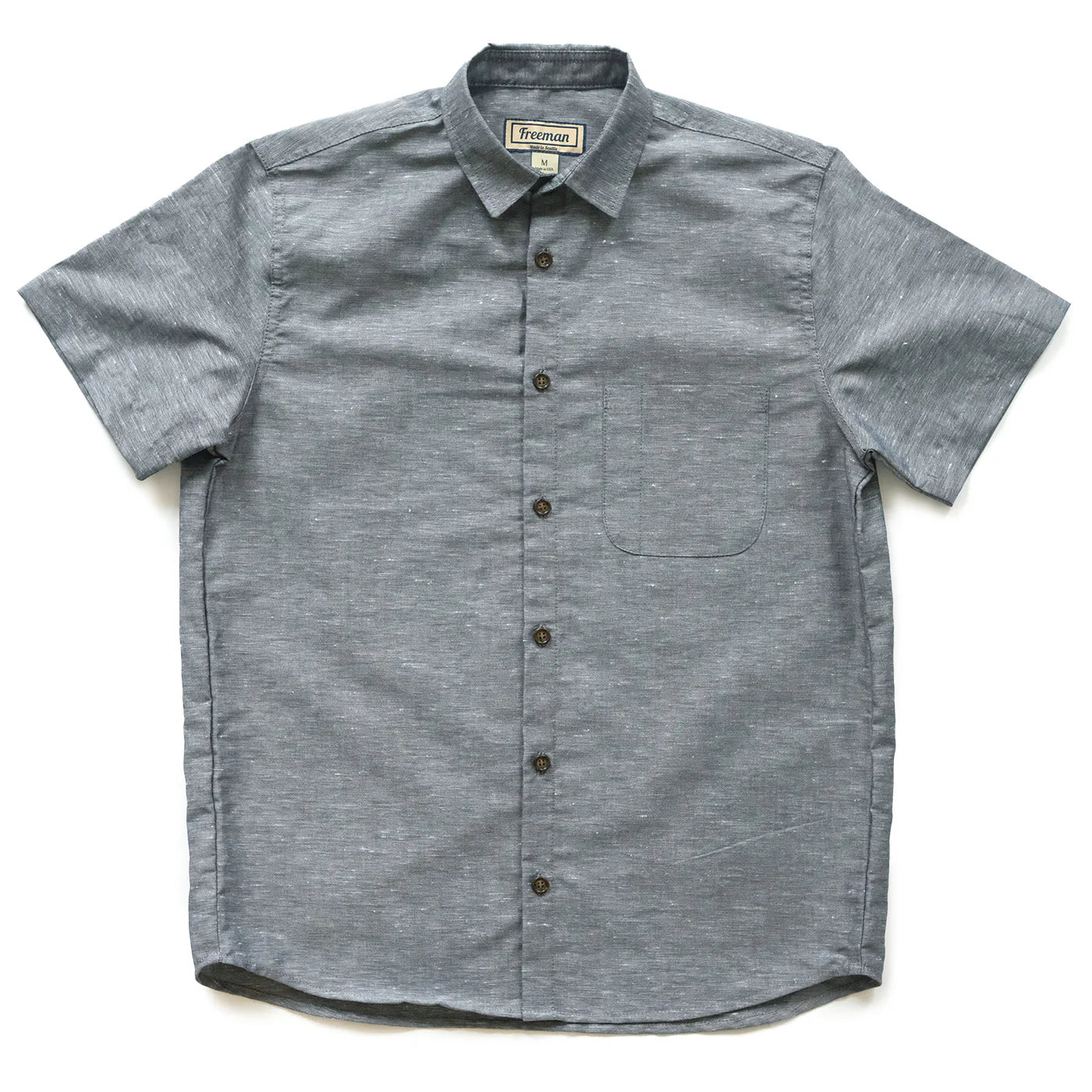 Freeman Short Sleeve Weathervane Dusk Linen