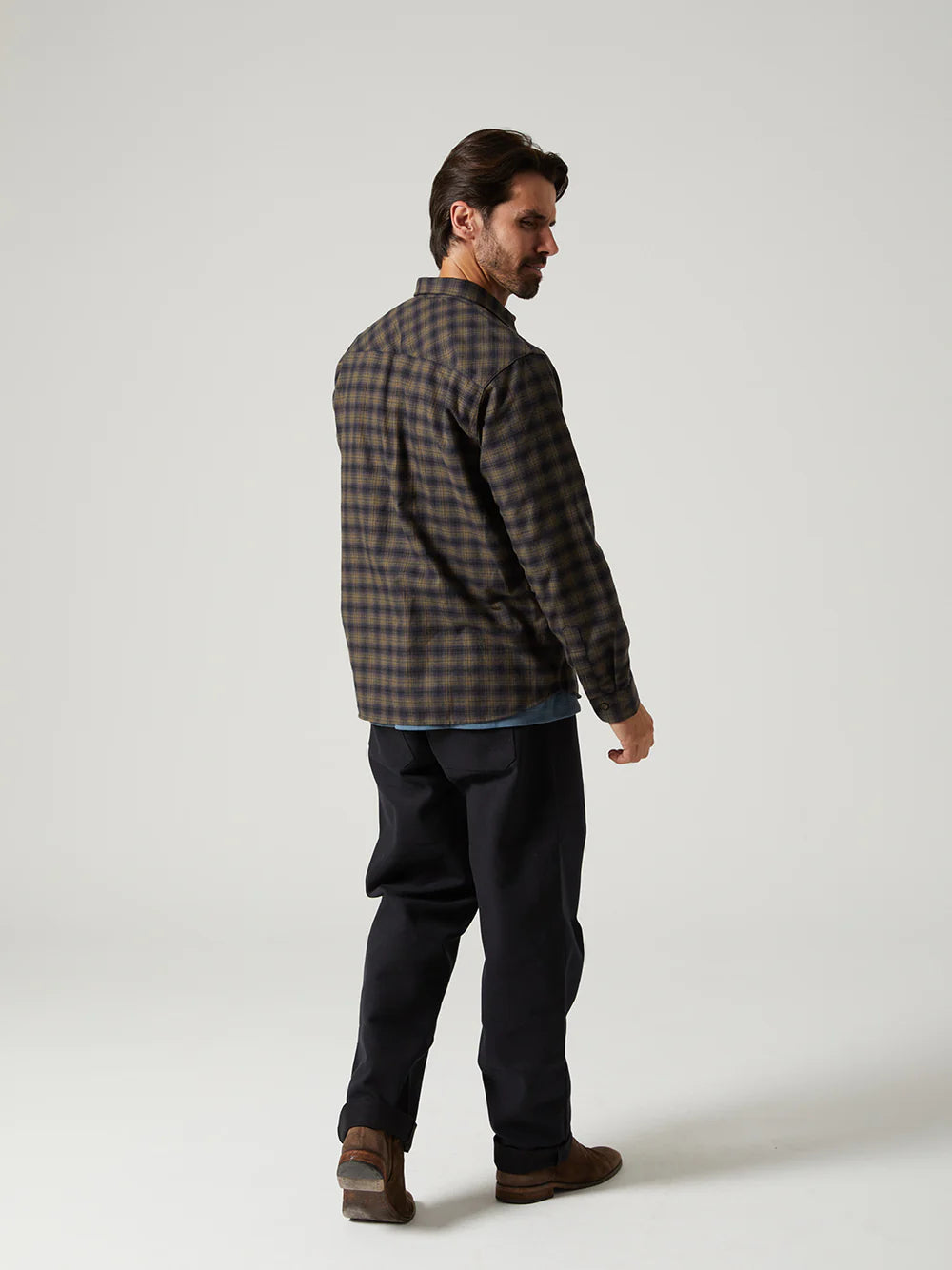 Freeman Weathervane Flannel Evening Shadow Plaid