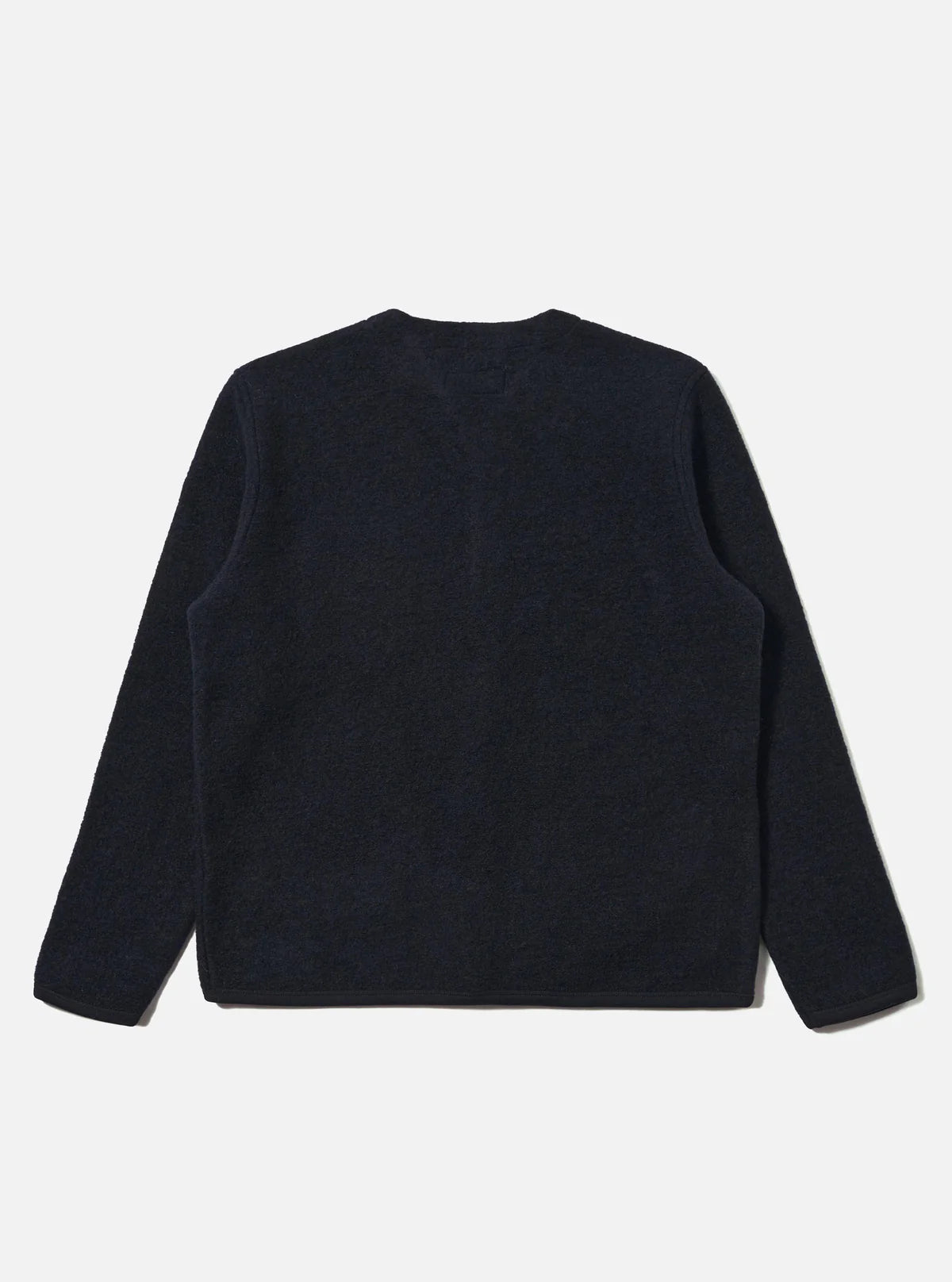 Universal Works Wool Fleece Cardigan Navy