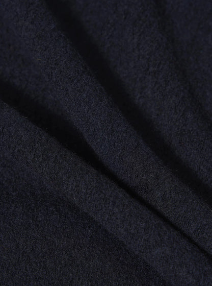Universal Works Wool Fleece Cardigan Navy