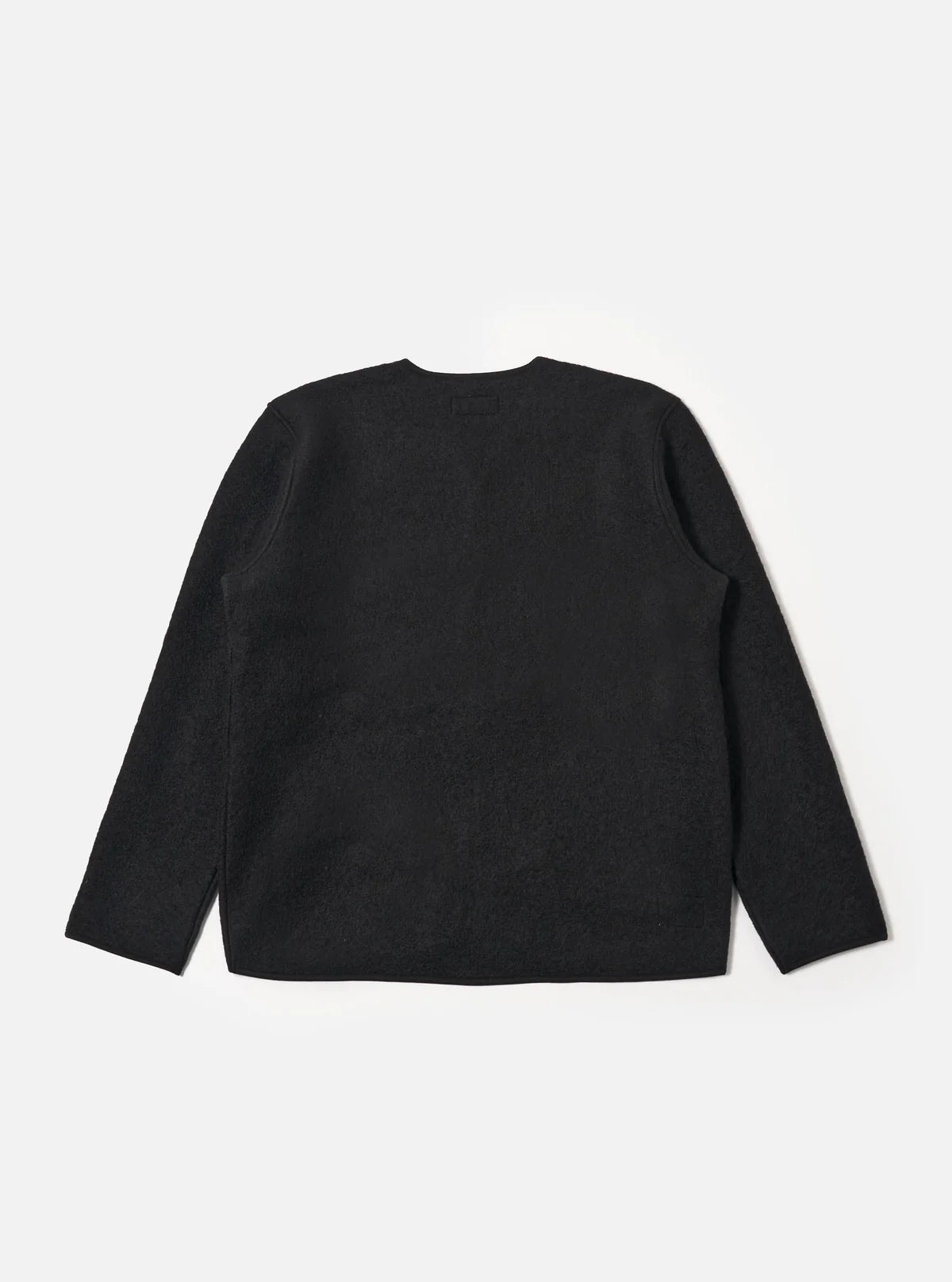 Universal Works Wool Fleece Zip Liner Jacket Black