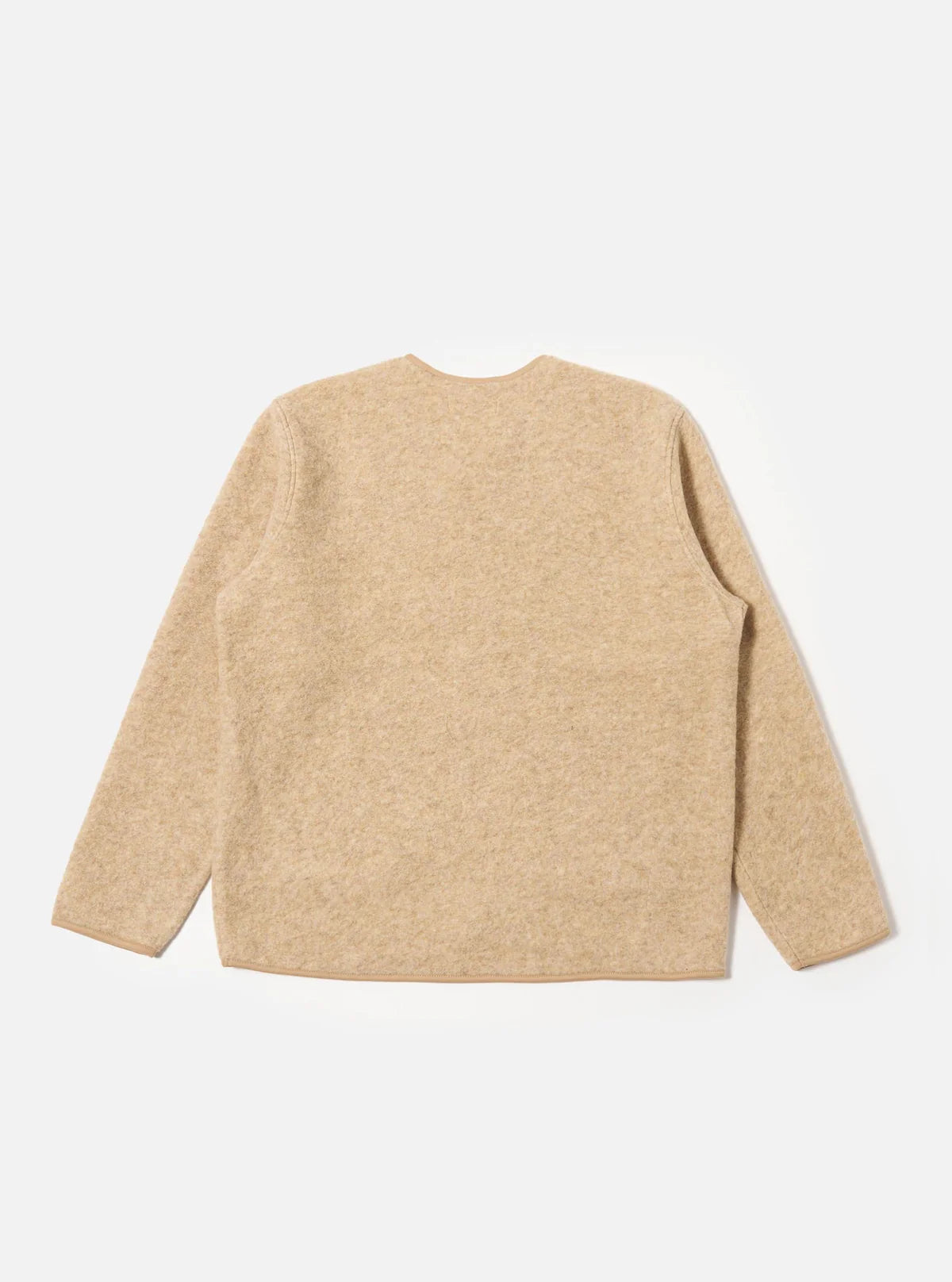 Universal Works Wool Fleece Zip Liner Jacket Fawn
