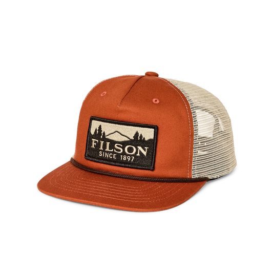 Filson Trucker Cap Rust
