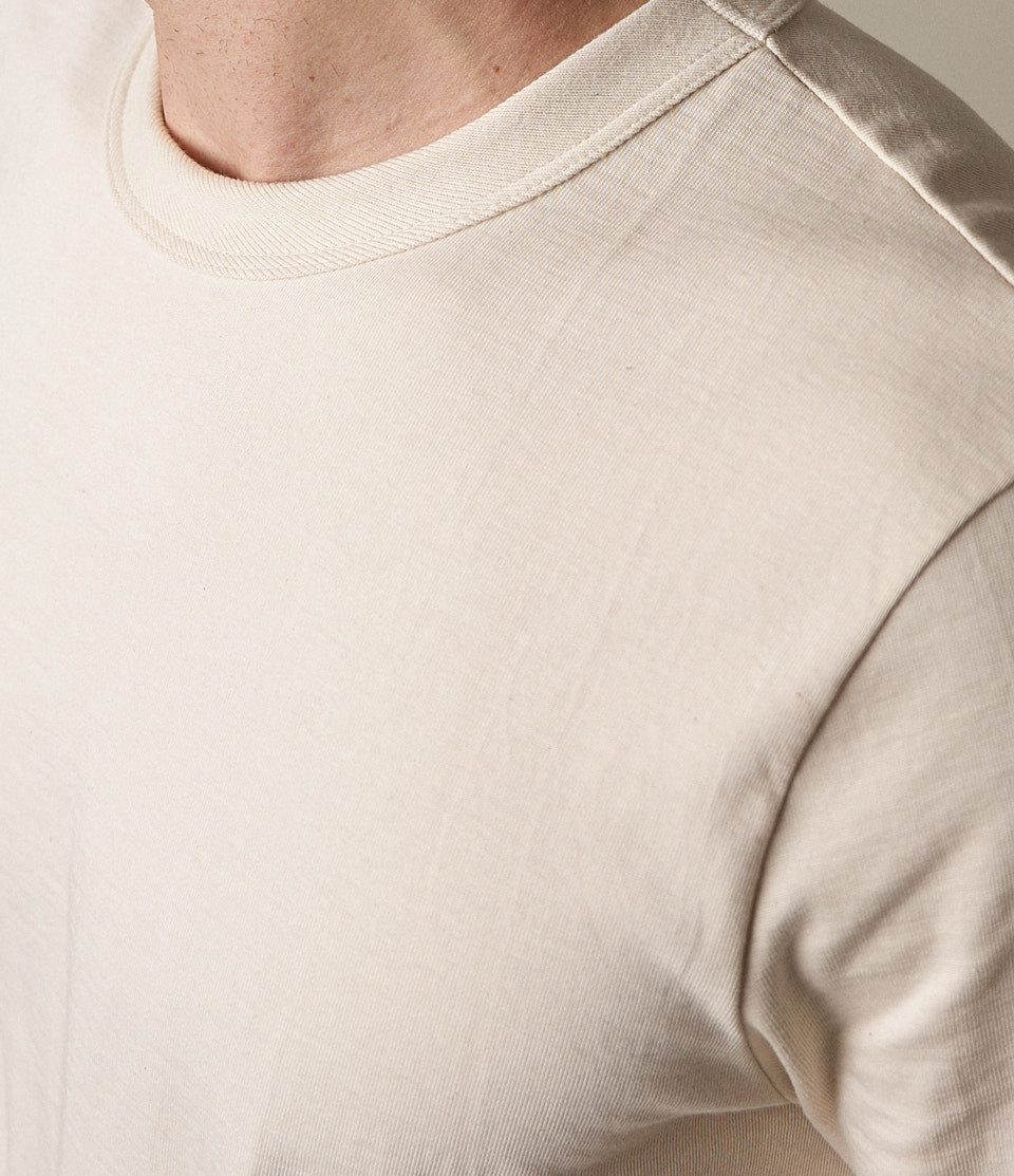 Merz B. Schwanen 214 Loopwheeled Relaxed Fit Midweight T-Shirt Nature