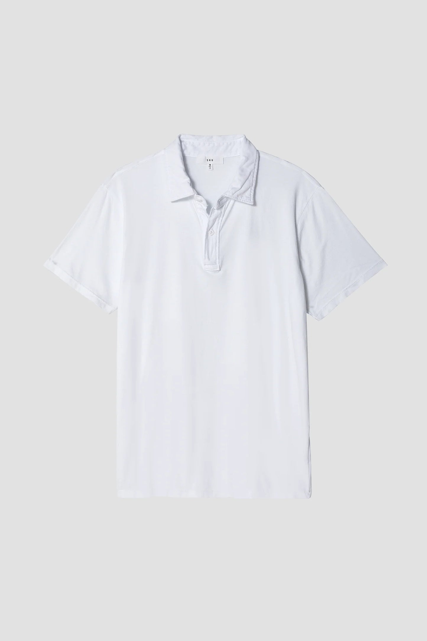 Save Khaki Supima SS Polo White