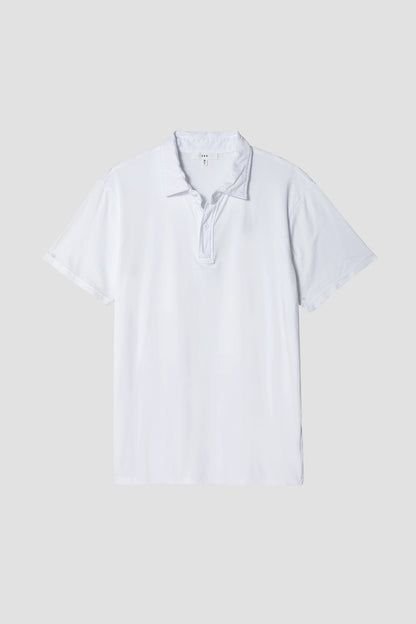 Save Khaki Supima SS Polo White