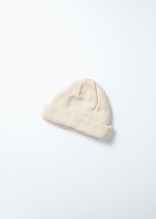 ROTOTO Super Soft 2Way Beanie Raw Beige