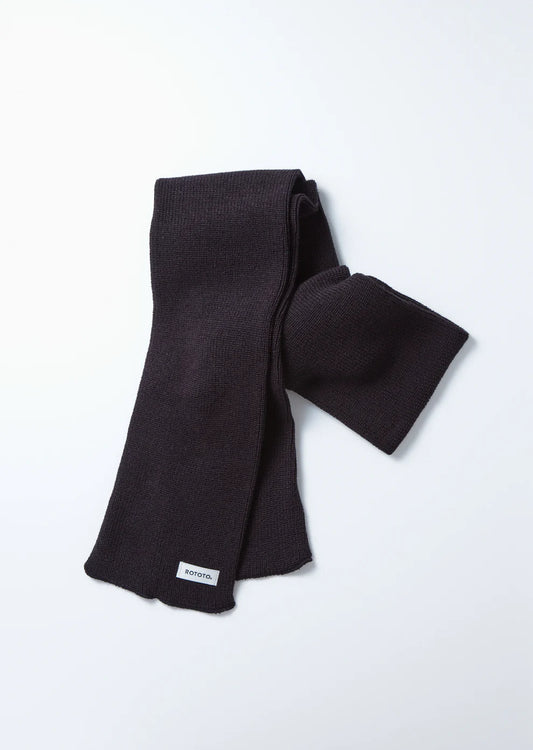 ROTOTO Merino Lambs Wool Sockstole Dark Navy