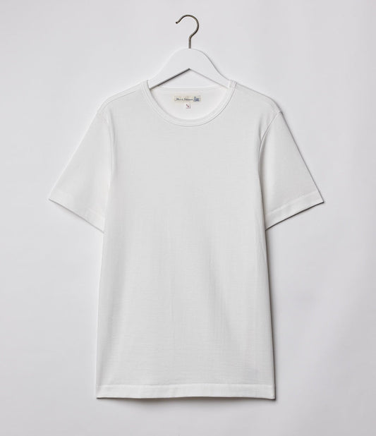 Merz B. Schwanen 2M15 Vintage Machine Refined Classic Fit T-Shirt White