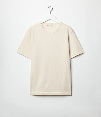 Merz B. Schwanen 2M15 Vintage Machine Refined Classic Fit T-Shirt Nature