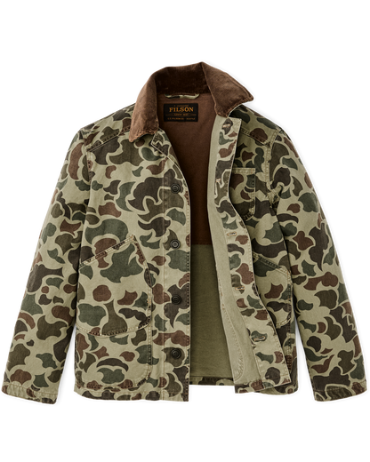 Filson Canvas Outfitter Jacket Tundra Shrub Camo