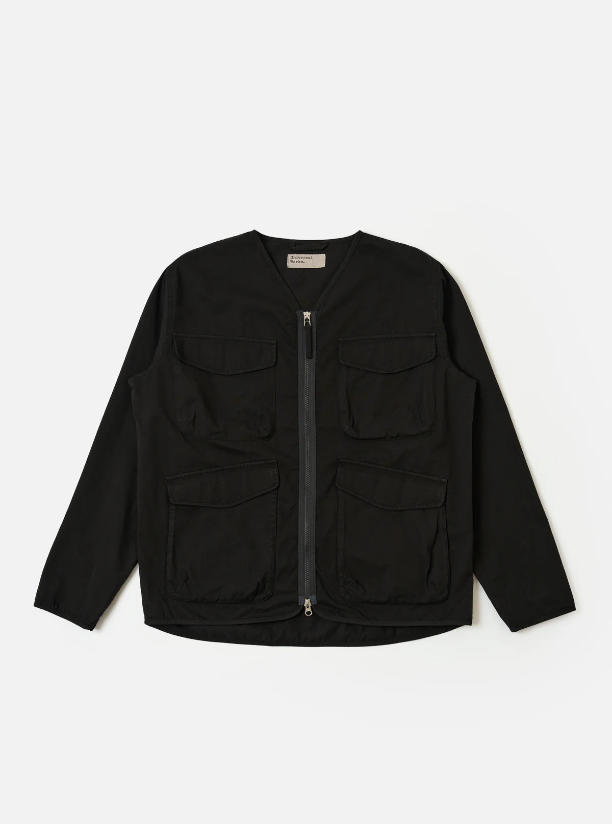 Universal Works Black Kelly Cotton Glider Jacket