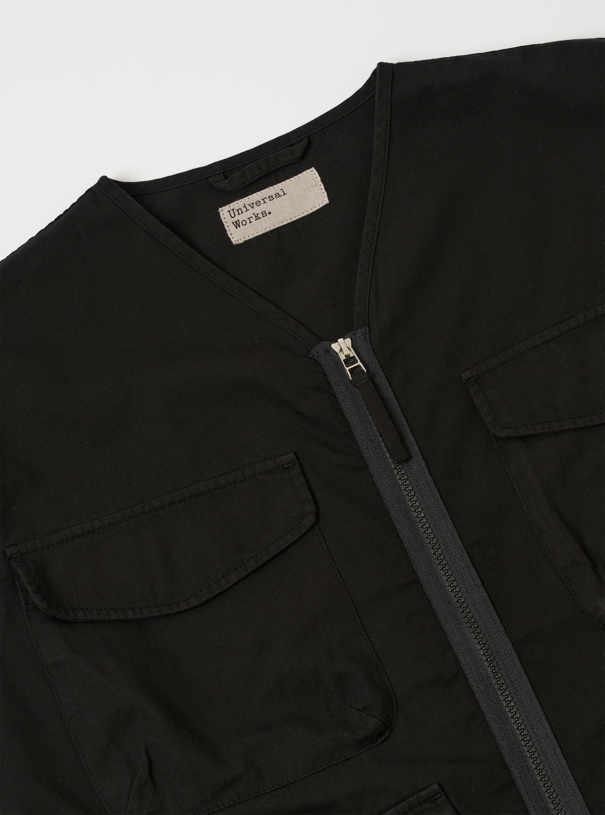 Universal Works Black Kelly Cotton Glider Jacket
