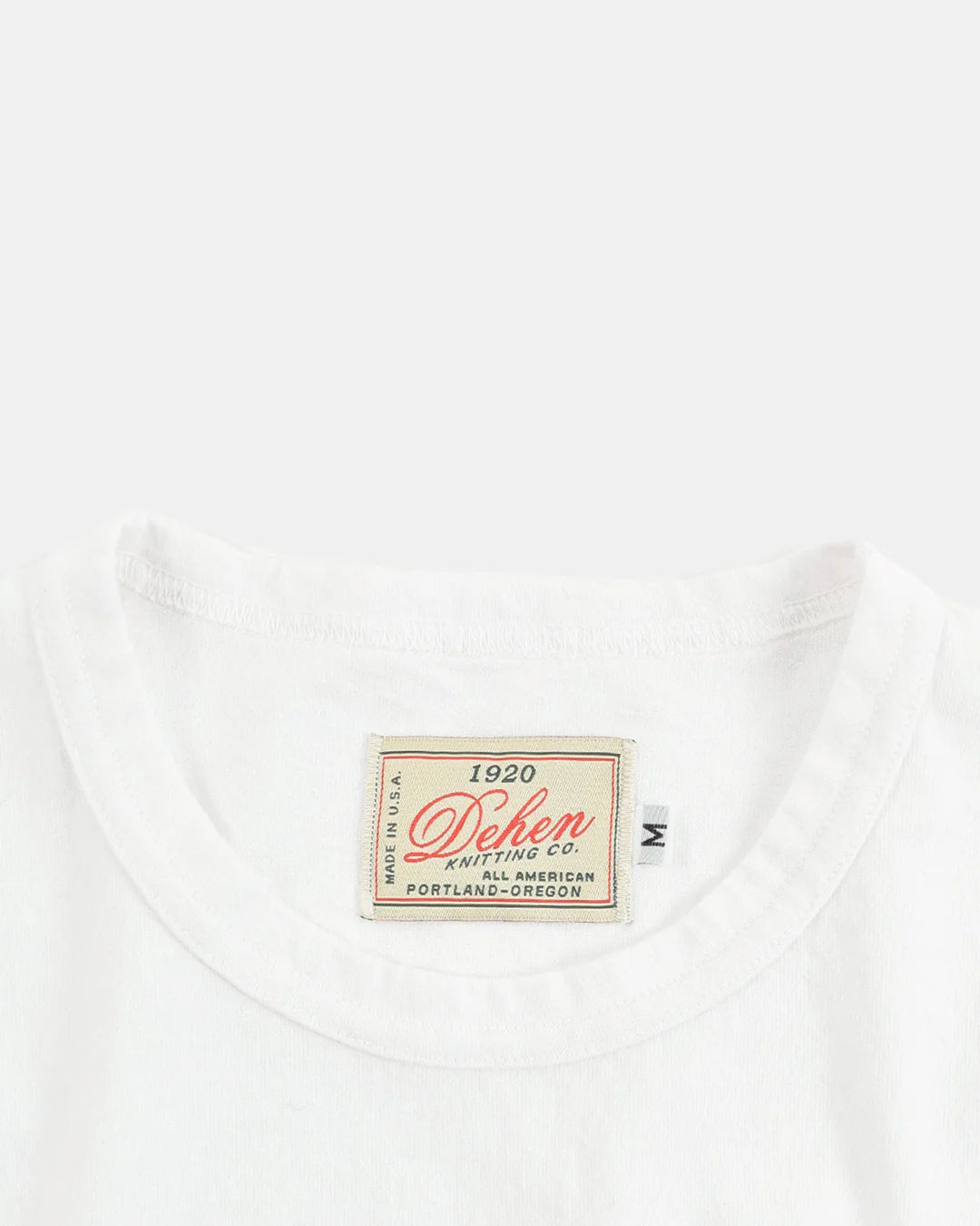 Dehen 1920 Heavy Duty Tee White