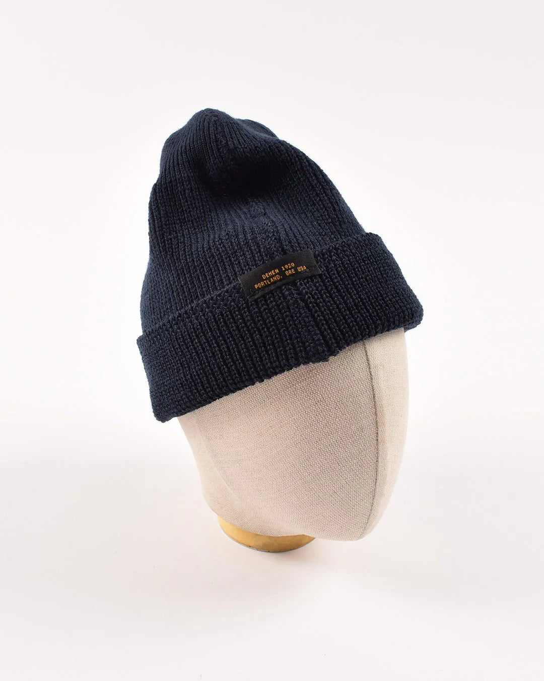 Dehen 1920 Wool Knit Watch Cap Dark Navy
