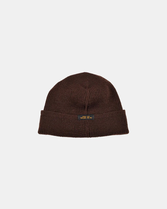 Dehen 1920 Wool Knit Watch Cap Brown