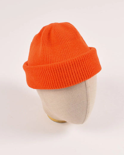 Dehen 1920 Wool Knit Watch Cap Safety Orange