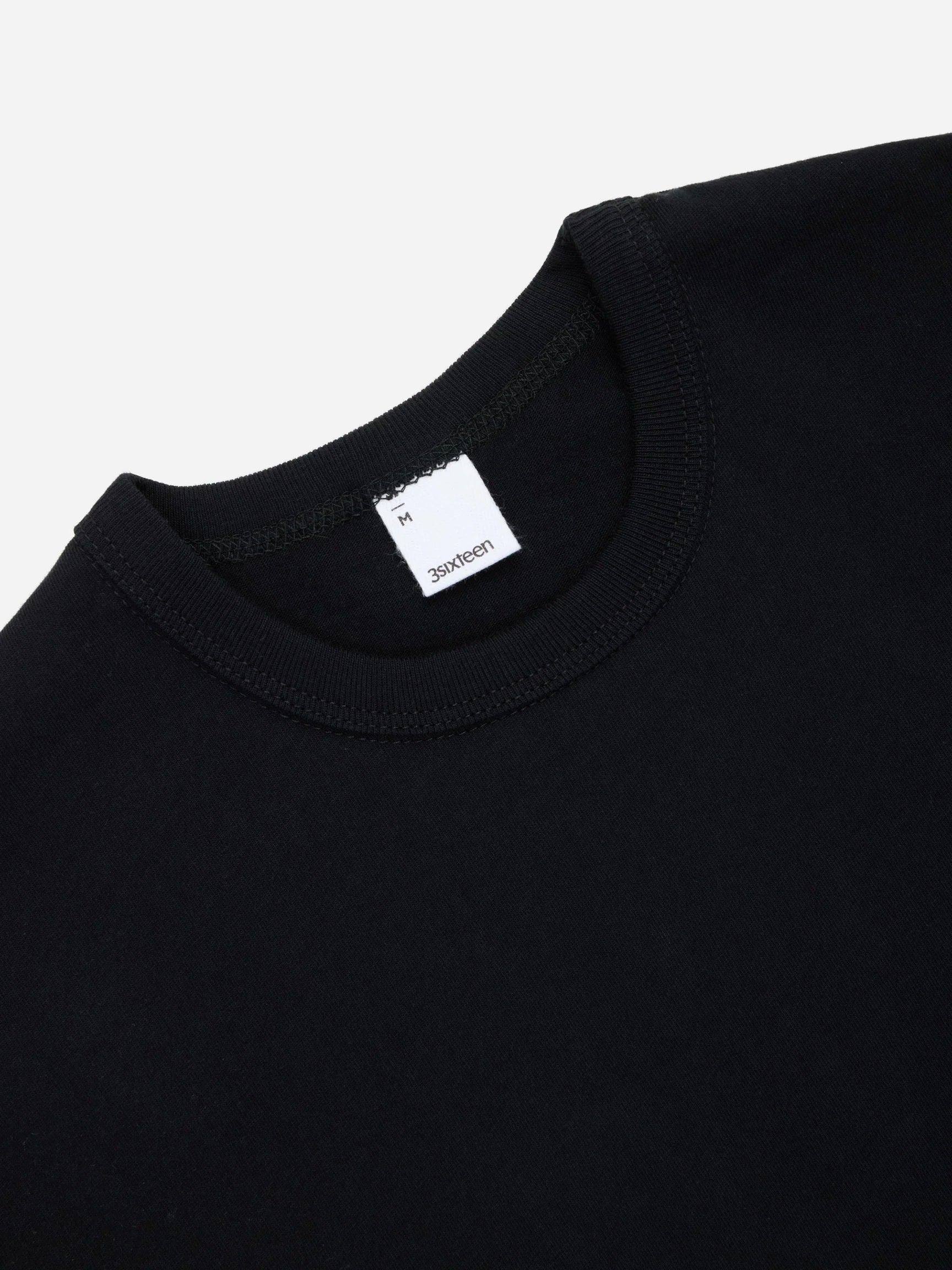 3sixteen Heavyweight Boxy T-shirt Black