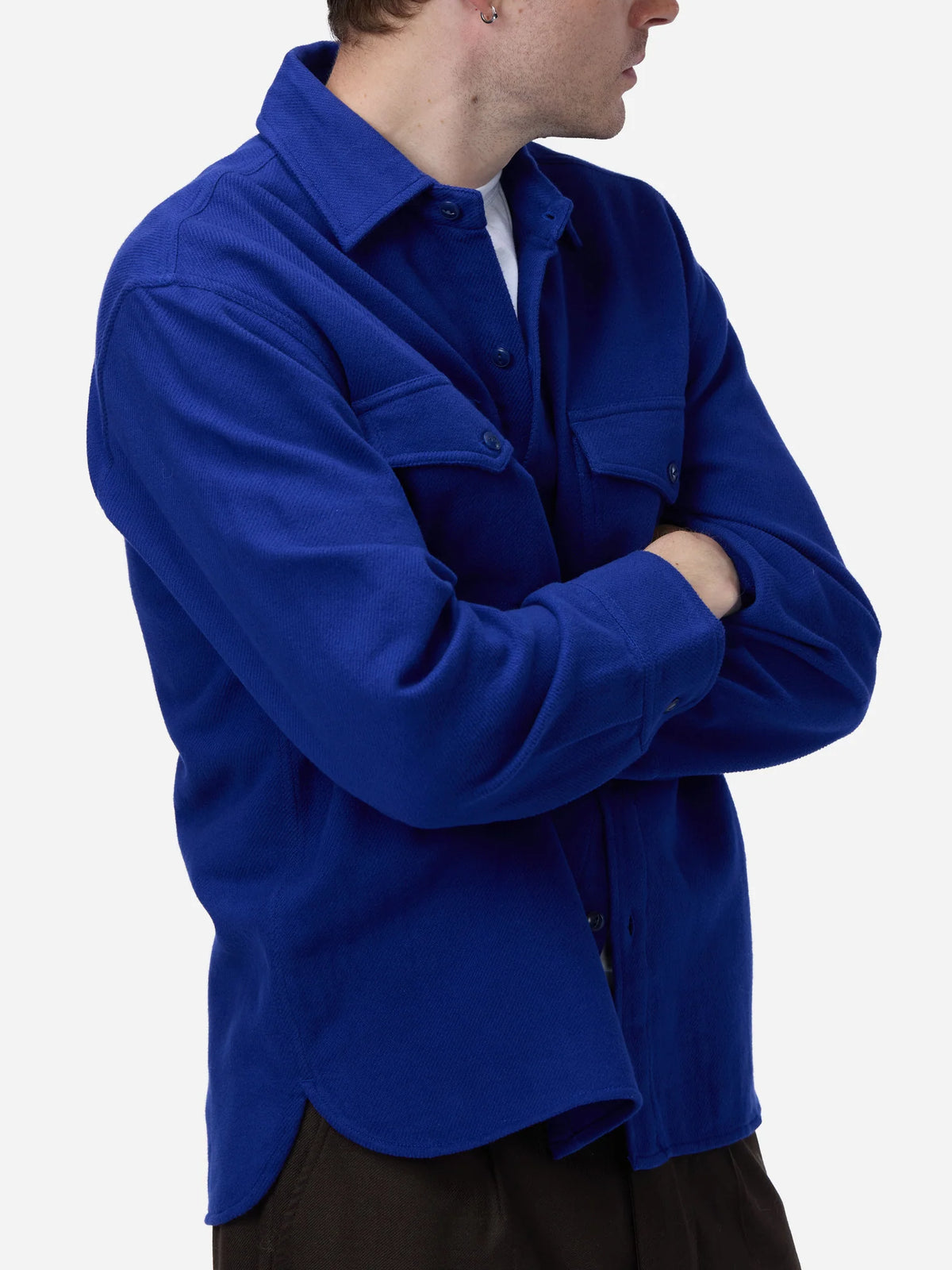3sixteen USN Overshirt Cobalt