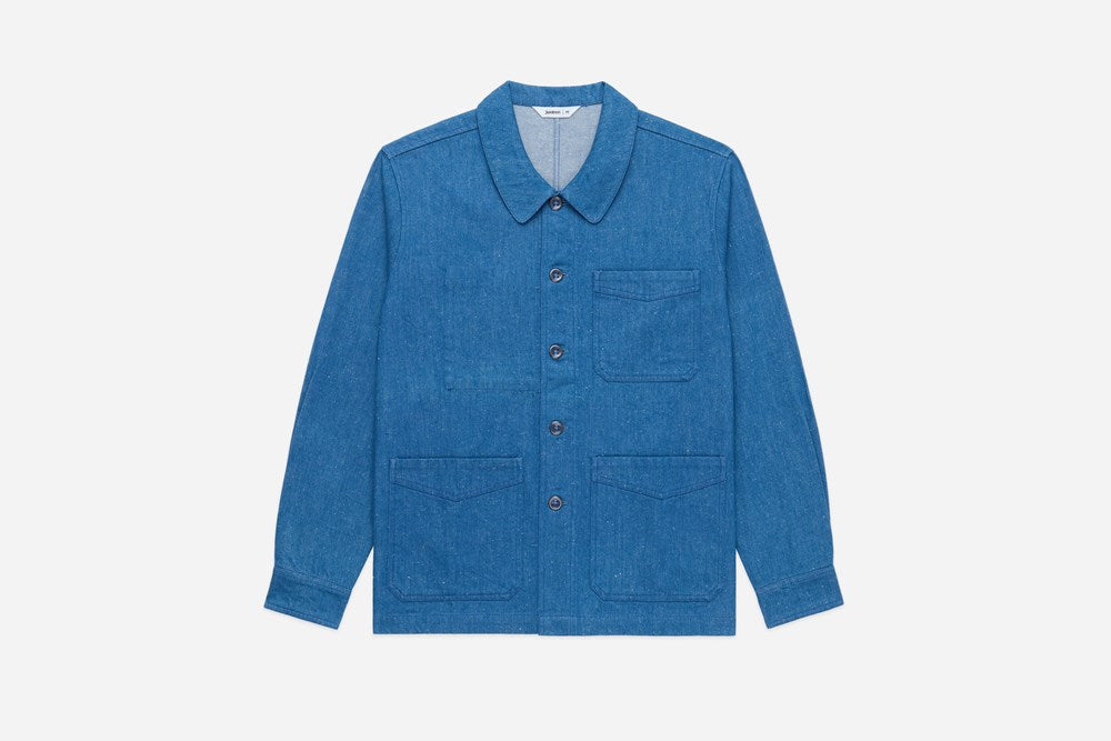 3sixteen French Work Jacket Light Indigo 3sixteen French Work Jacket Light Indigo