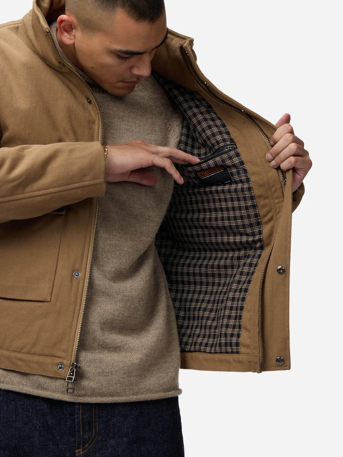 3sixteen Tanker Jacket Brown Twill
