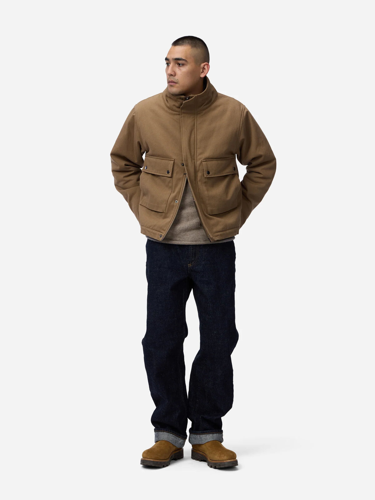 3sixteen Tanker Jacket Brown Twill