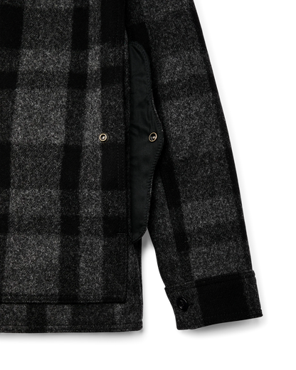 Filson 1940's Mackinaw Wool Cruiser Jacket Charcoal