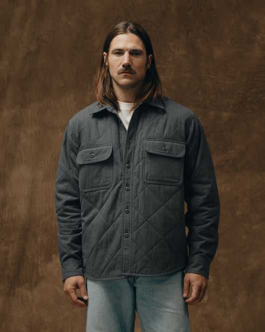 Filson Insulated Flannel Shirt Charcoal