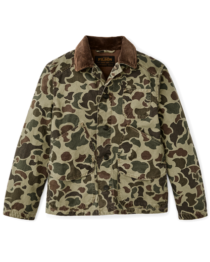 Filson Canvas Outfitter Jacket Tundra Shrub Camo