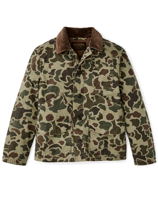 Filson Canvas Outfitter Jacket Tundra Shrub Camo
