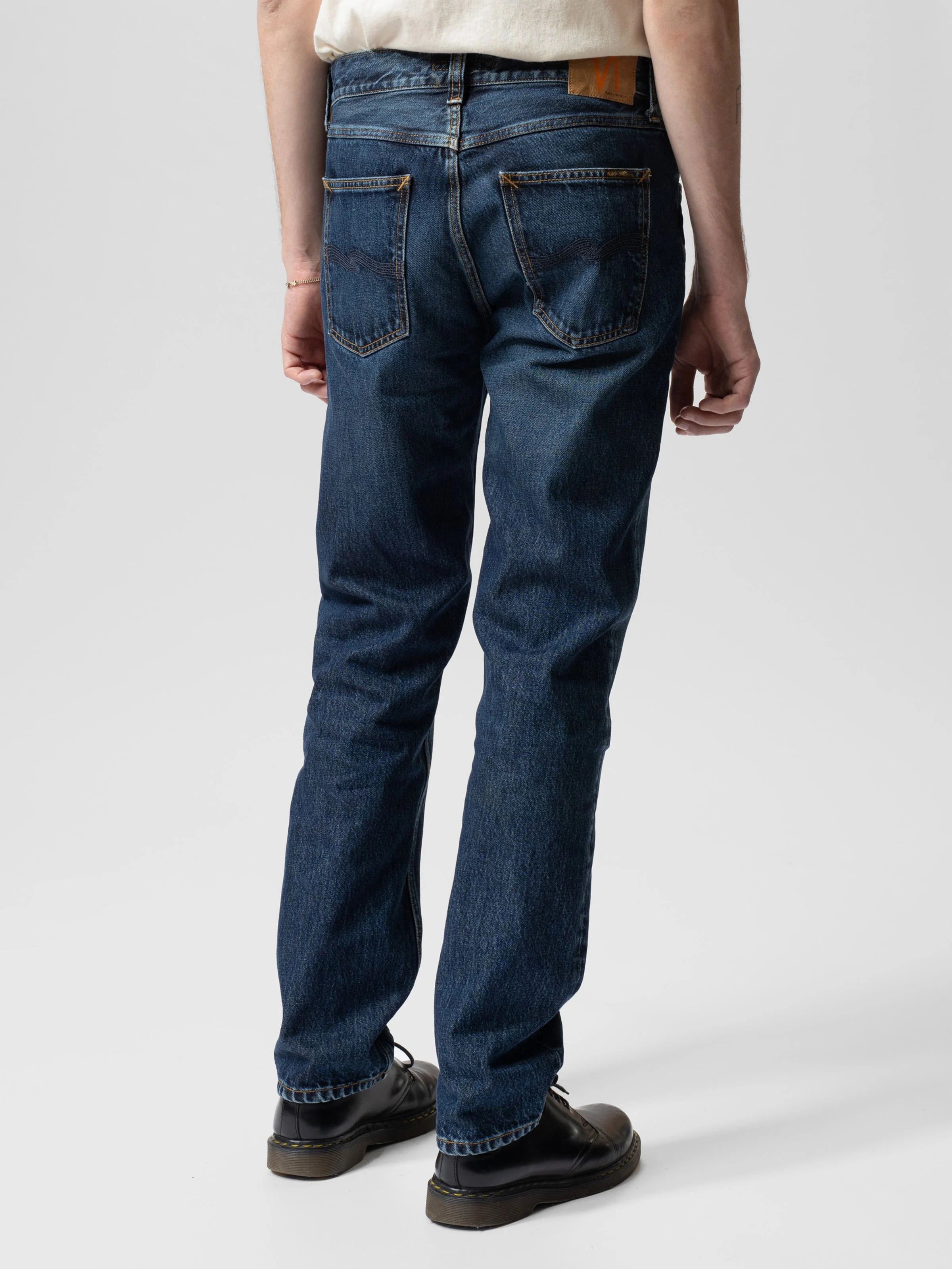Nudie Jeans Gritty Jackson Blue Soil