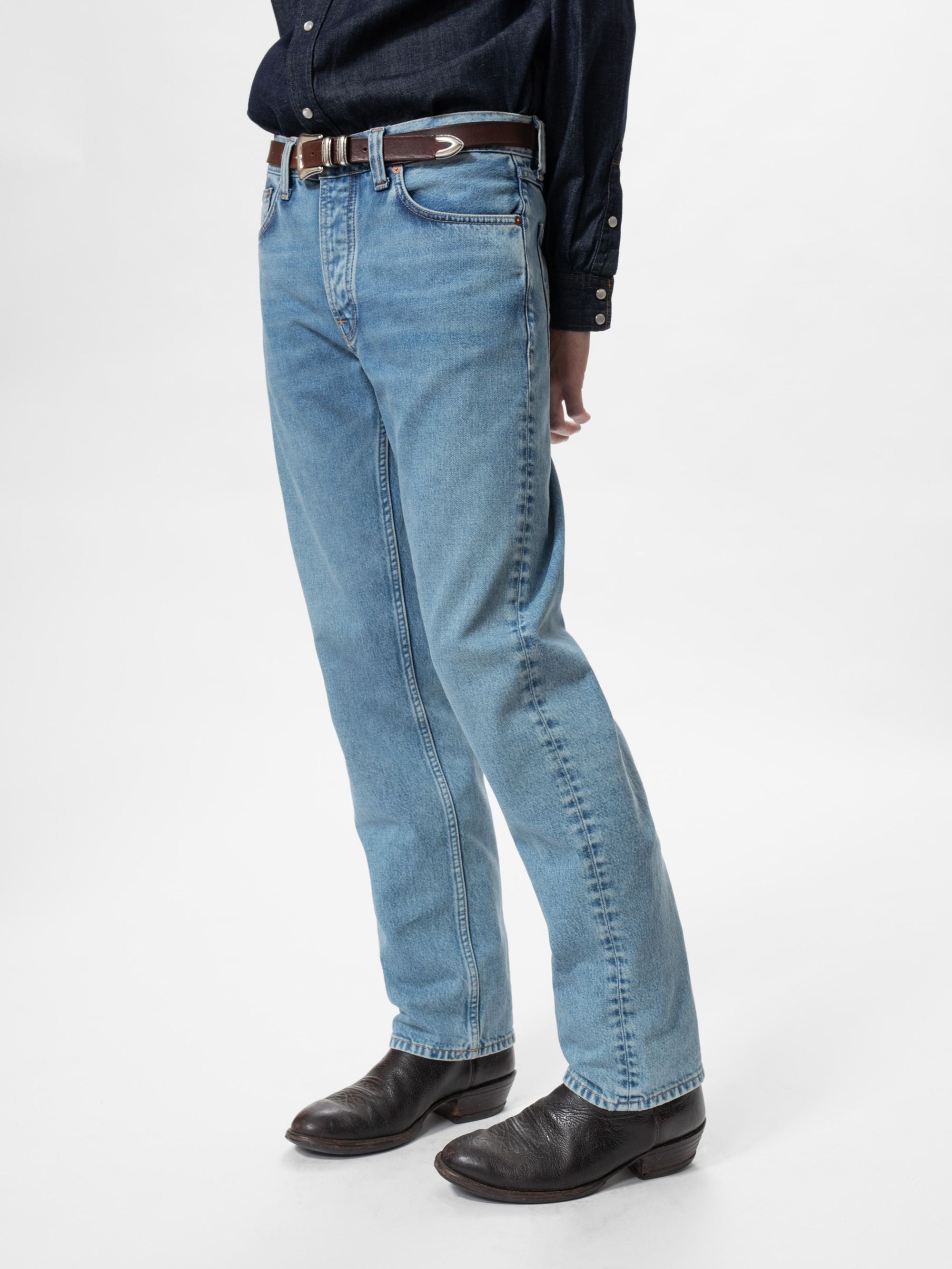 Nudie Jeans Rad Rufus Desert Light Blue