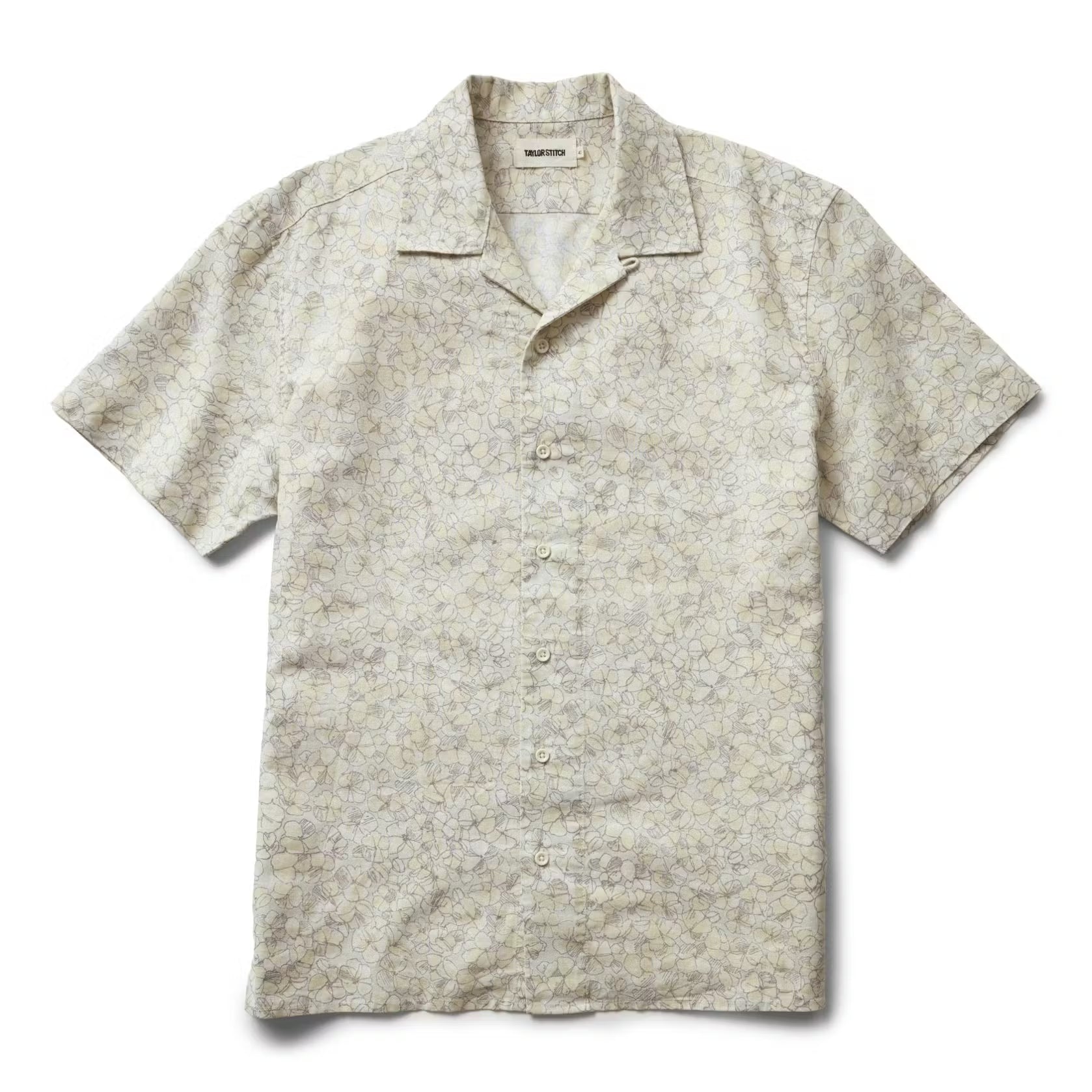 Taylor Stitch The Davis Shirt in Grey Skies Floral