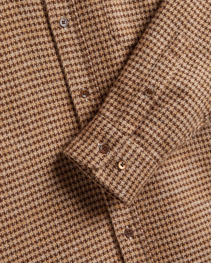 Portuguese Flannel Abstract Piele Poule Button Up