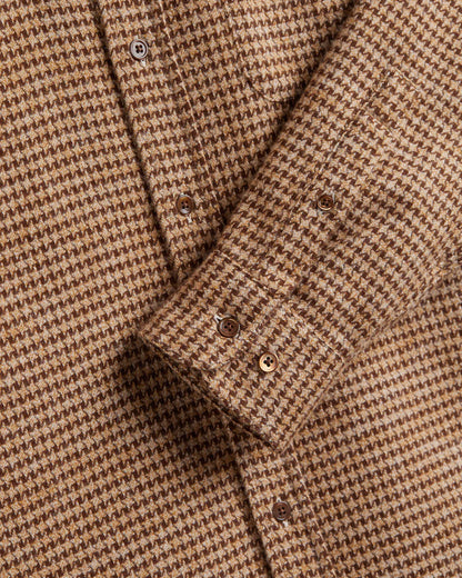 Portuguese Flannel Abstract Piele Poule Button Up