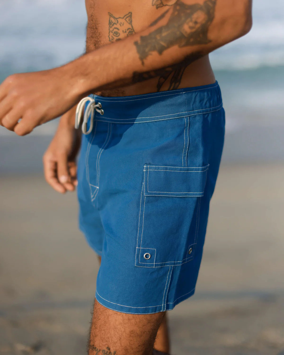 Alex Crane Rama Board Shorts Indigo