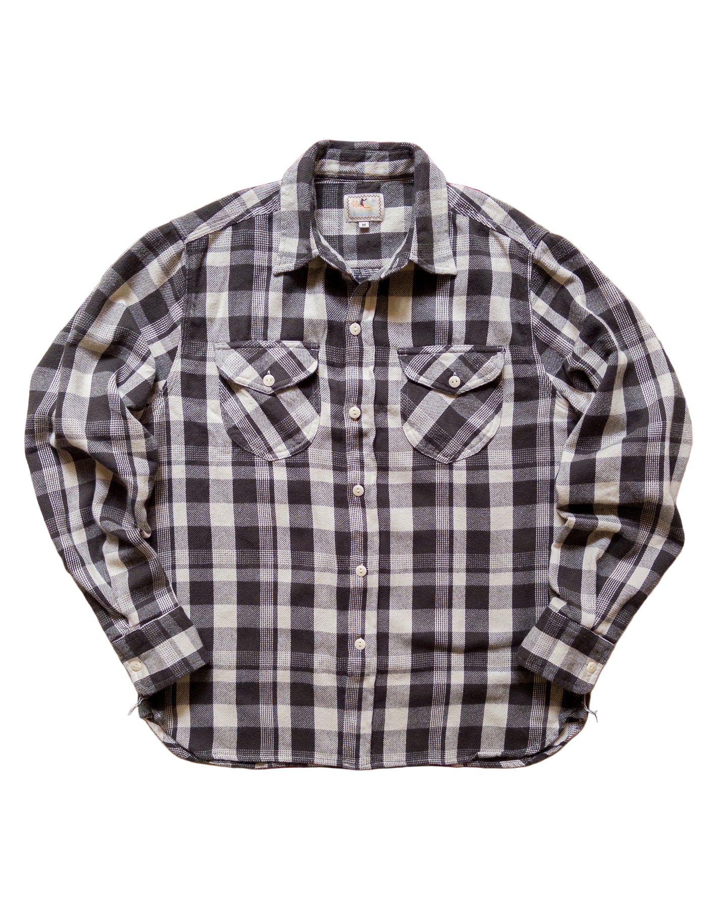 Wythe Washed Flannel Workshirt Night Pitch