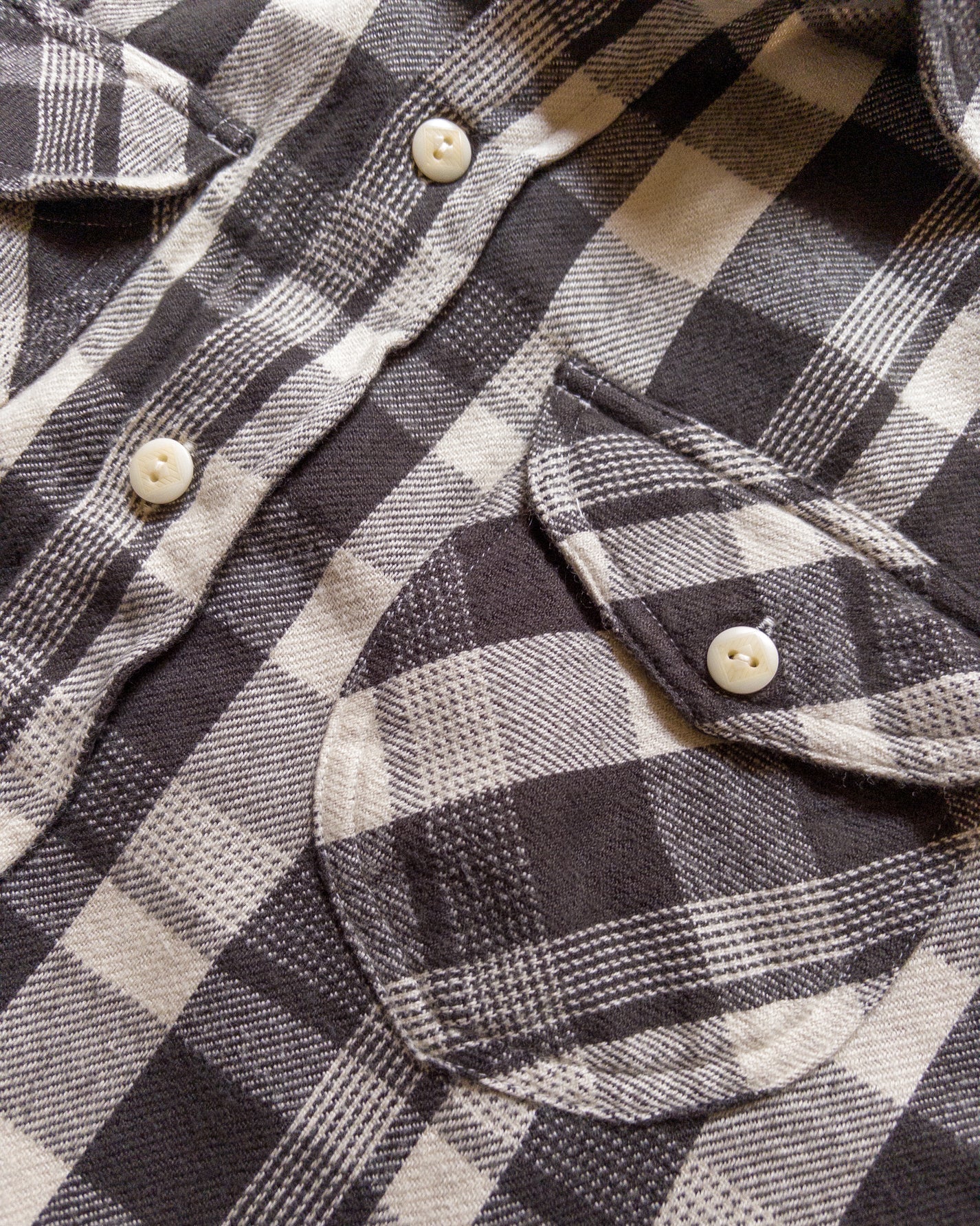 Wythe Washed Flannel Workshirt Night Pitch