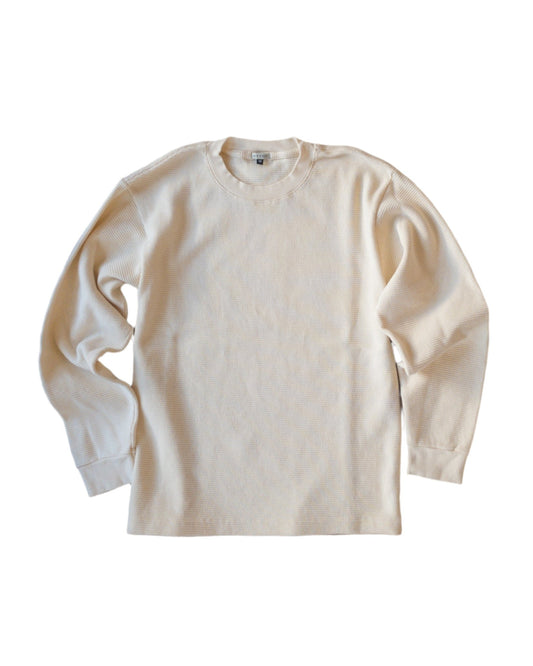 Wythe Cotton Longsleeve Thermal Cream