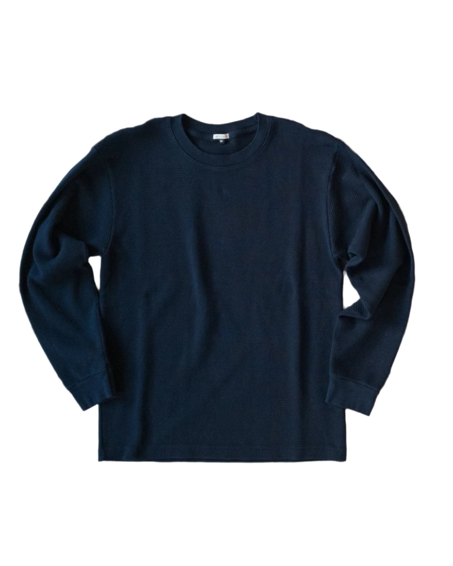 Wythe Cotton Longsleeve Thermal Dark Navy