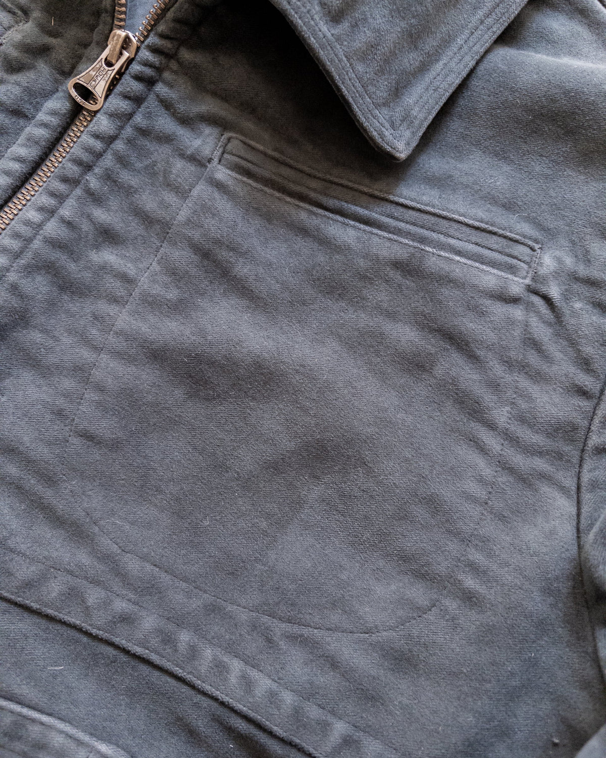 Wythe Moleskin Magnolia Jacket Faded Black