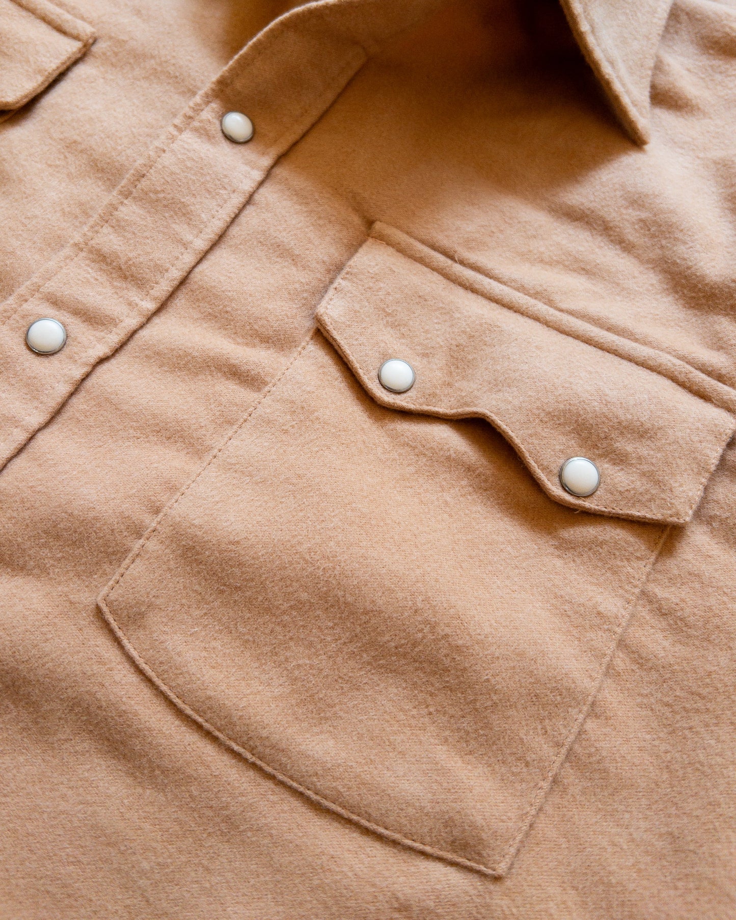 Wythe Moleskin Pearlsnap Shirt Nectar