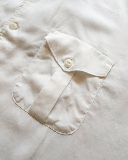 Wythe Tencel Gabardine Patio Shirt White