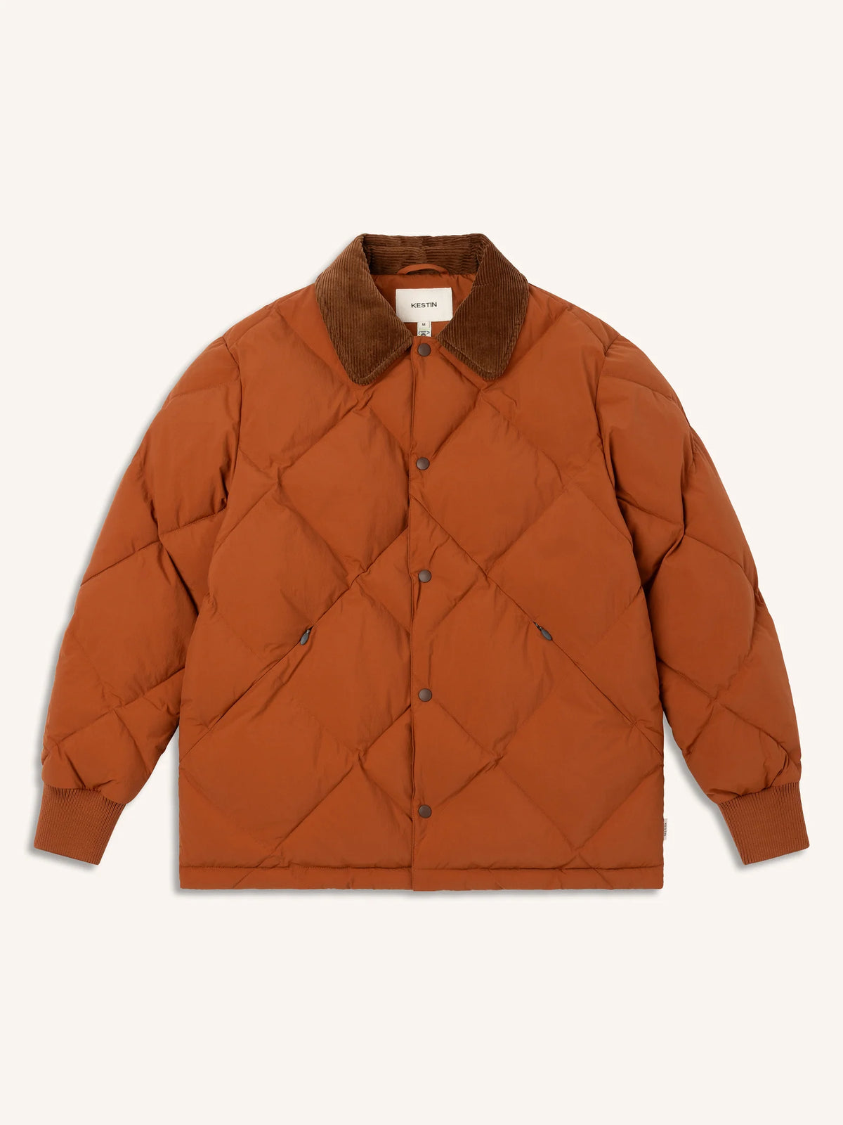 Kestin Dunbar Jacket in Rust Orange
